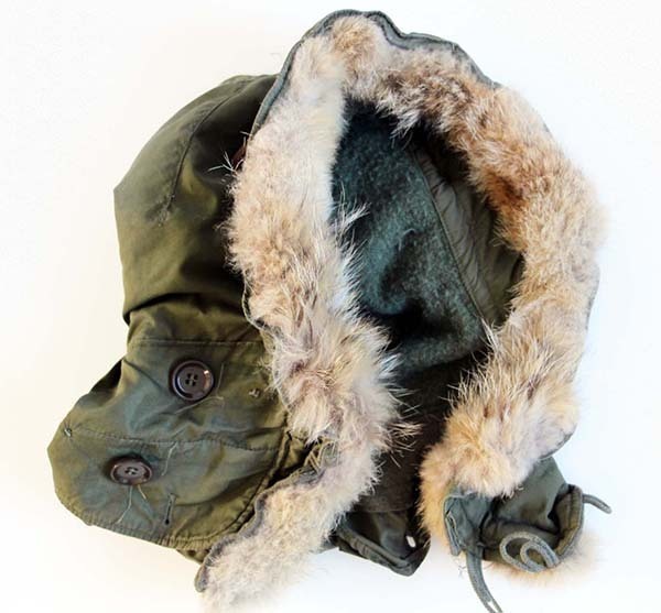 50s 米軍 U.S.ARMY M-51 パーカー用 コヨーテファー フード 後期型