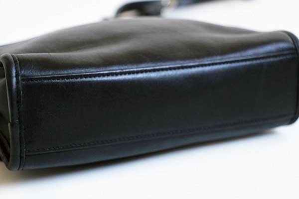 USA製 COACH オールド コーチ 2WAY レザー ショルダーバッグ 黒☆J0C