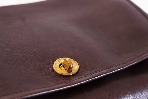 70s USA製 COACH オールド コーチ レザー ショルダーバッグ