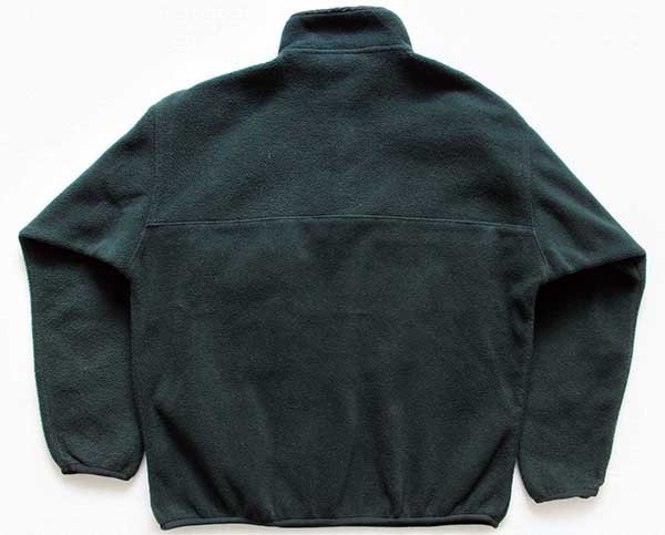 90s patagoniaパタゴニア シンチラ フリース スナップT 深緑 XL