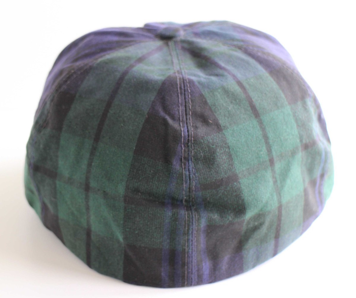 90s ポロ ラルフローレン ブラックウォッチ タータンチェック オイルド