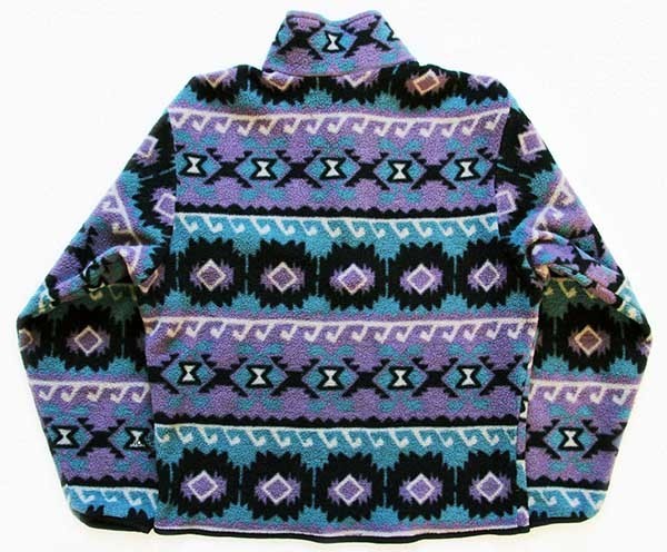 90s USA製 THE NORTH FACEノースフェイス ネイティブ柄 総柄 プル
