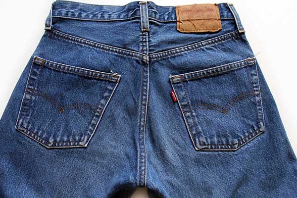 80s USA製 Levi'sリーバイス 501 赤耳 デニムパンツ w27 L36