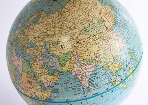 70s USA製 George. F. Cram 地球儀 9インチ - Sixpacjoe Web Shop