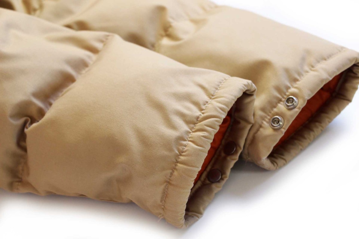 80s USA製 THE NORTH FACEノースフェイス 茶タグ ダウンジャケット