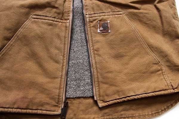 00s メキシコ製 carharttカーハート シェルパラインド サンドストーン