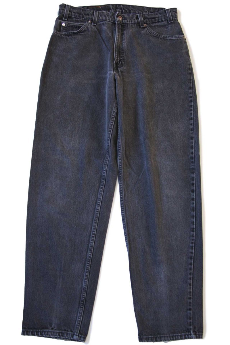 90s USA製 Levi'sリーバイス 560 ブラック デニムパンツ w34 L32☆18