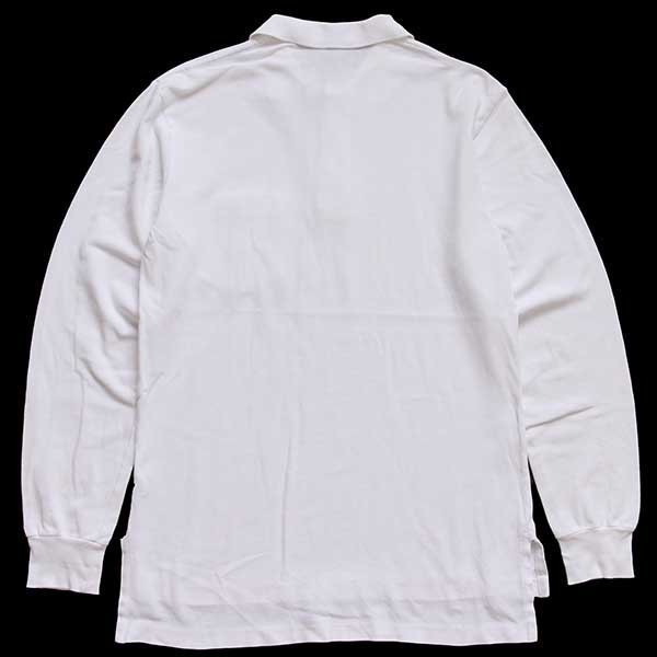 90s ポロ ラルフローレン ワンポイント ポケット付き コットン 鹿の子