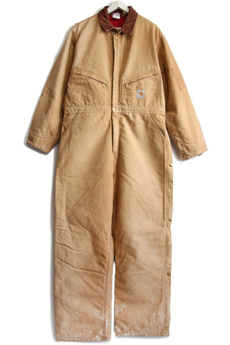 90s carharttカーハート キルティングライナー ダック地