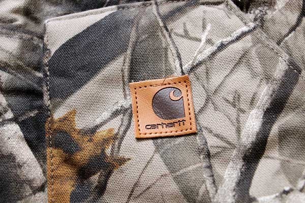 00s USA製 carharttカーハート リアルツリーカモ キルティングライナー