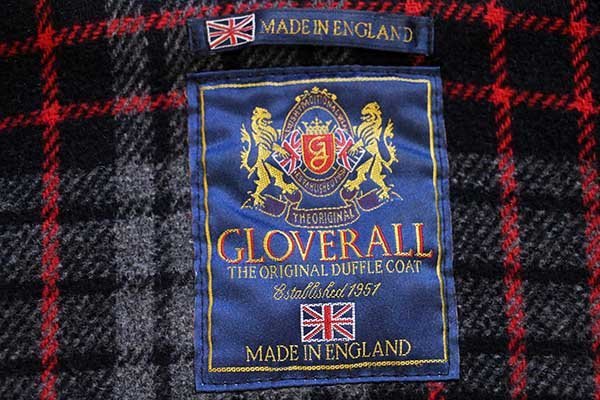 90s 英国製 Gloverallグローバーオール タータンチェックライナー