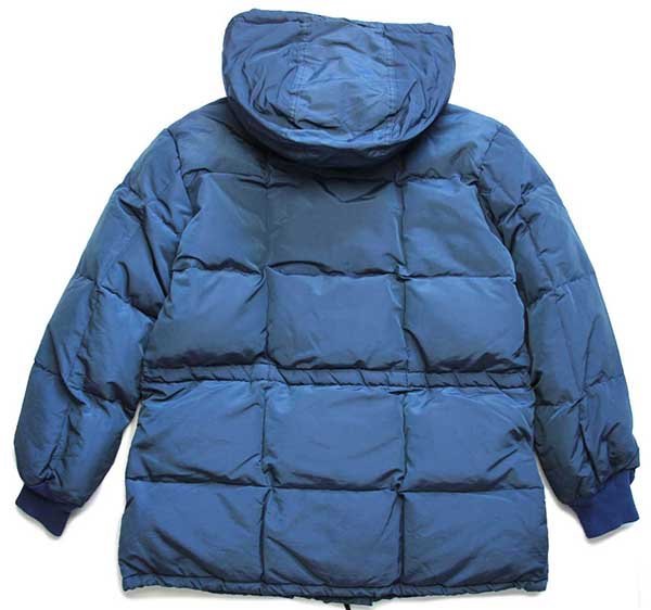 80s EddieBauerエディーバウアー カラコラム ダウンパーカー 紺 M