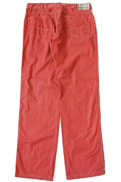 BURBERRYバーバリー コットンポプリン パンツ 薄赤 50 - Sixpacjoe Web