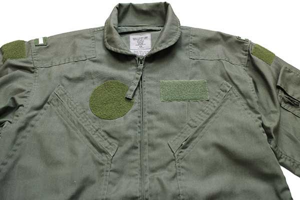 90s 米軍 CWU-27/P カバーオール アラミド フライトスーツ セージ