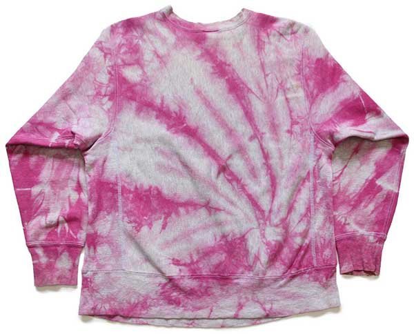 80s USA製 Championチャンピオン タイダイ染め リバースウィーブ