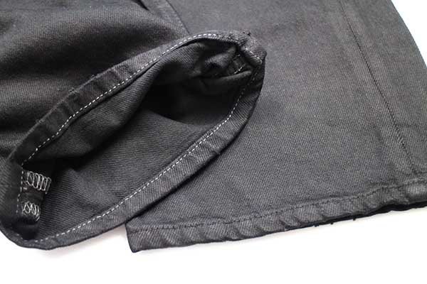 90s USA製 Levi'sリーバイス 501 ブラック デニムパンツ 後染め w32