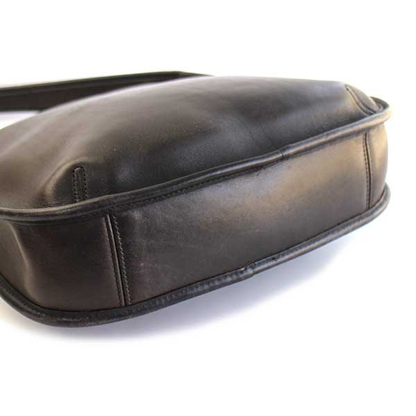 USA製 COACH オールド コーチ レザー ハンドバッグ 黒☆9047