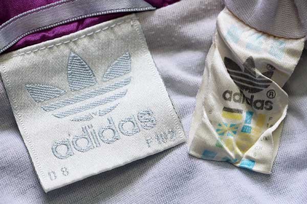 90s adidasアディダス トレフォイル ロゴ刺繍 マルチカラー 切り替え