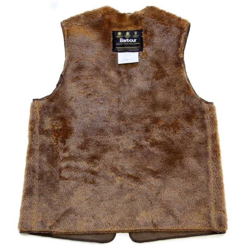 90s 英国製 Barbourバブアー A297 パイルライナー ボア ベスト