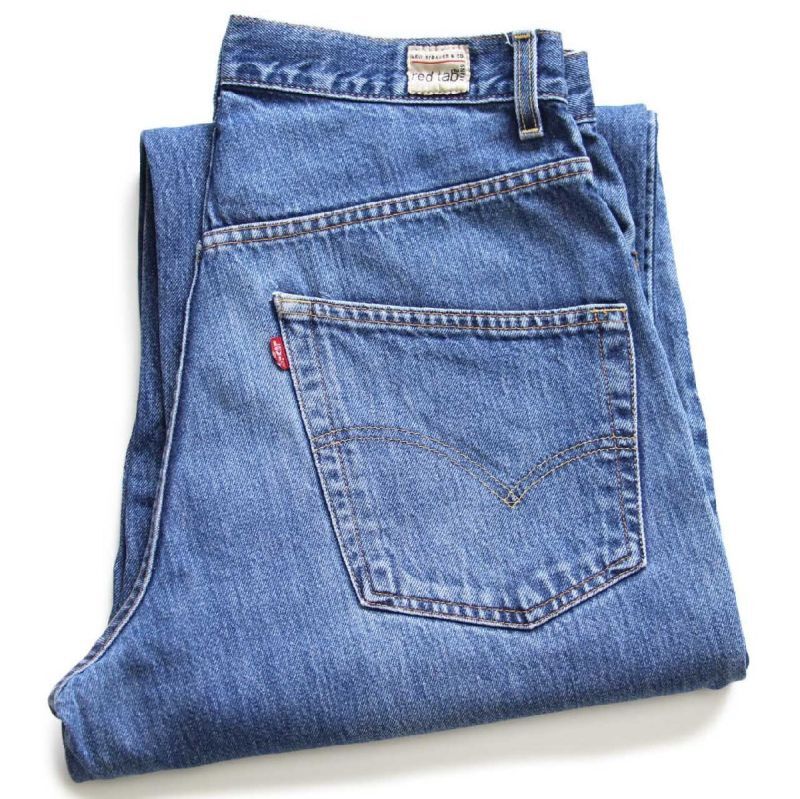 00s メキシコ製 Levi'sリーバイス red tab 595 デニムパンツ w32