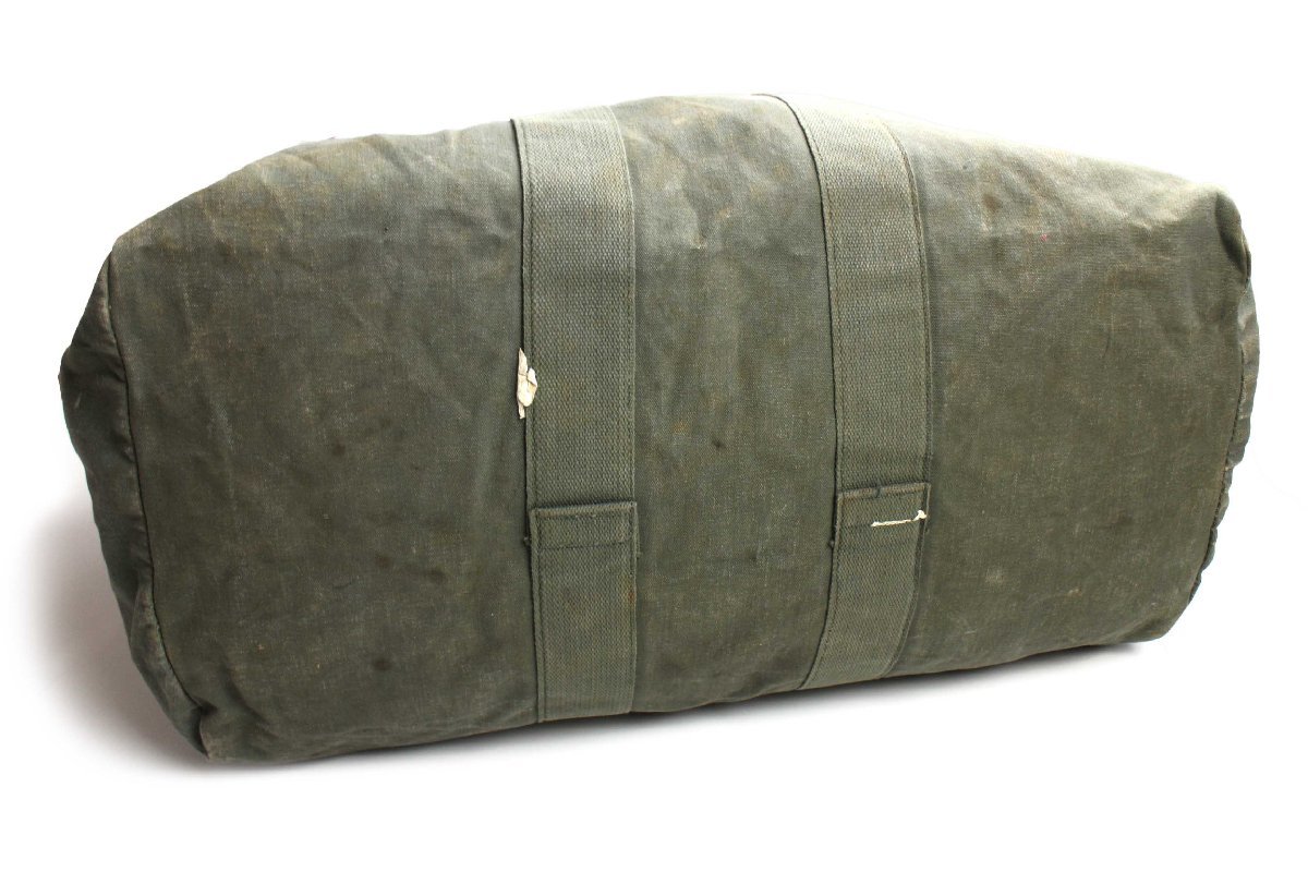 80s 米軍 ステンシル フライヤーズ キットバッグ セージグリーン