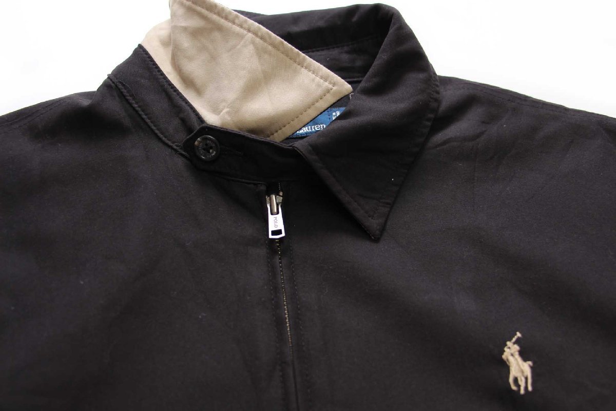90s ポロ ラルフローレン ワンポイント チンスト付き ポリエステル