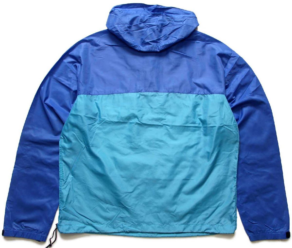 80s patagoniaパタゴニア ツートン 切り替え ナイロン アノラック