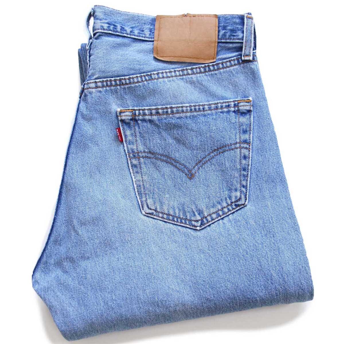 90s USA製 Levi'sリーバイス 501 デニムパンツ W34 L36☆162