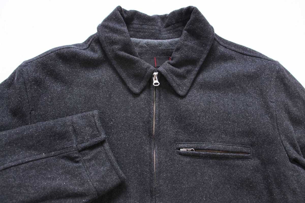 00s OLD NAVYオールドネイビー キルティングライナー ウールジャケット