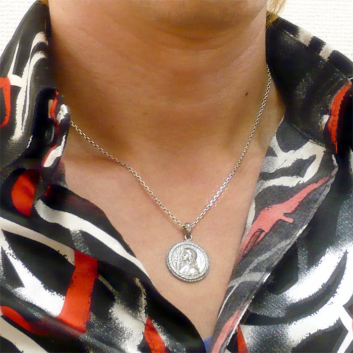 SAINTS【セインツ】シルバー ネックレス ジャンヌダルク メンズ