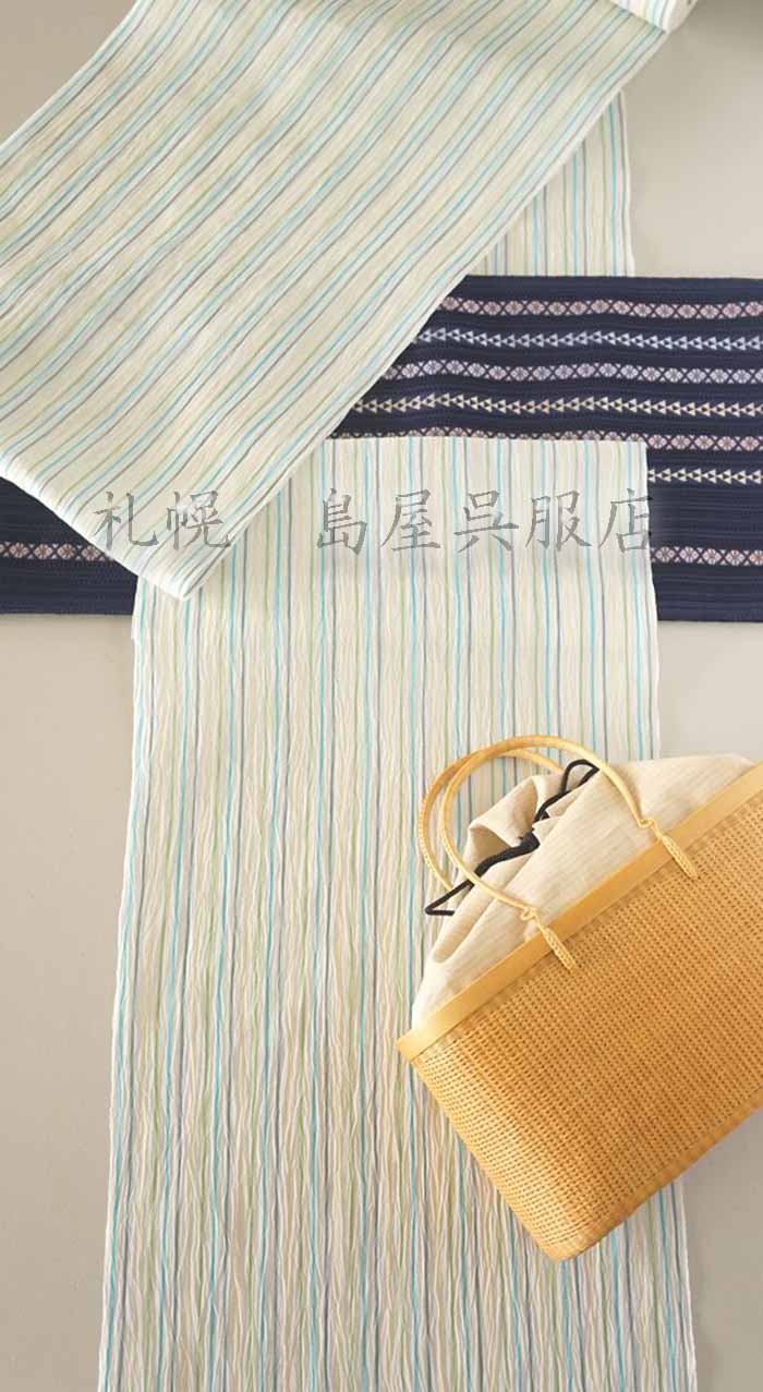 八寸名古屋帯：博多織・羅七献上