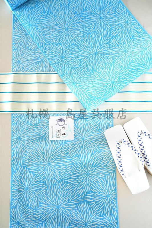 竺仙：むじな菊（絹紅梅）