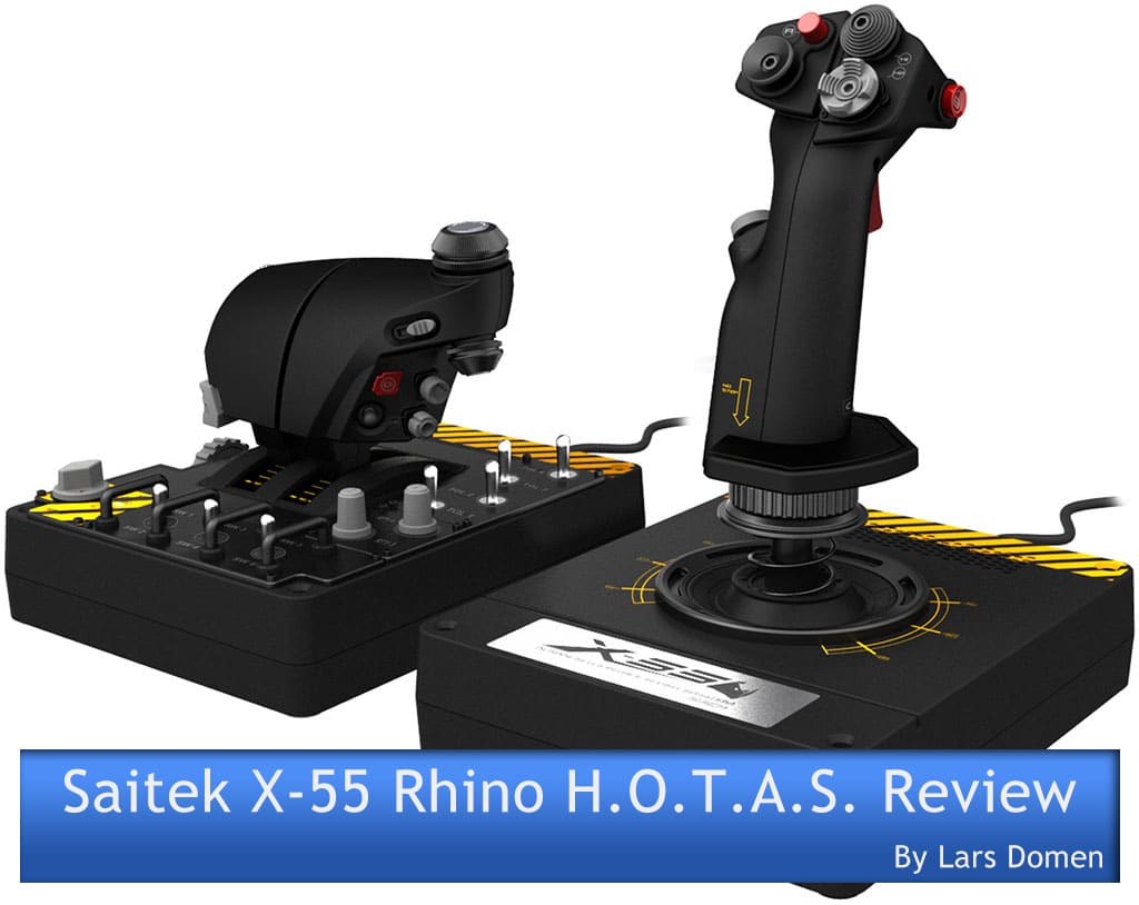 Saitek – X-55 Rhino H.O.T.A.S. Review – simFlight
