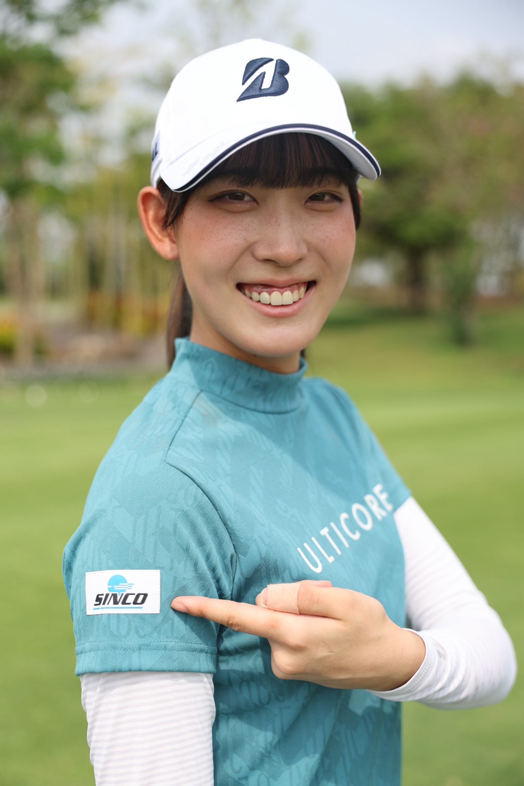 プロゴルフ 馬場咲希選手 2年目のスポンサー契約を行いました