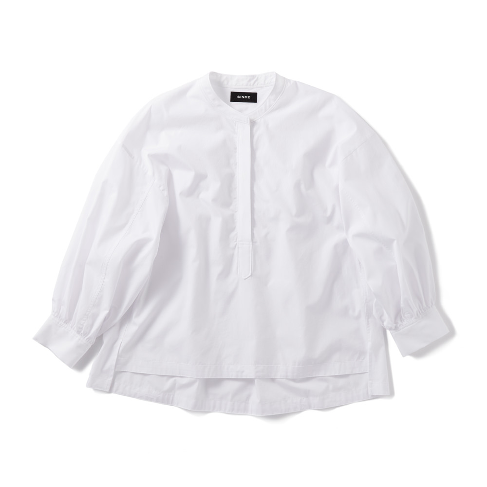 ボリュームシャツ ホワイト | SINME