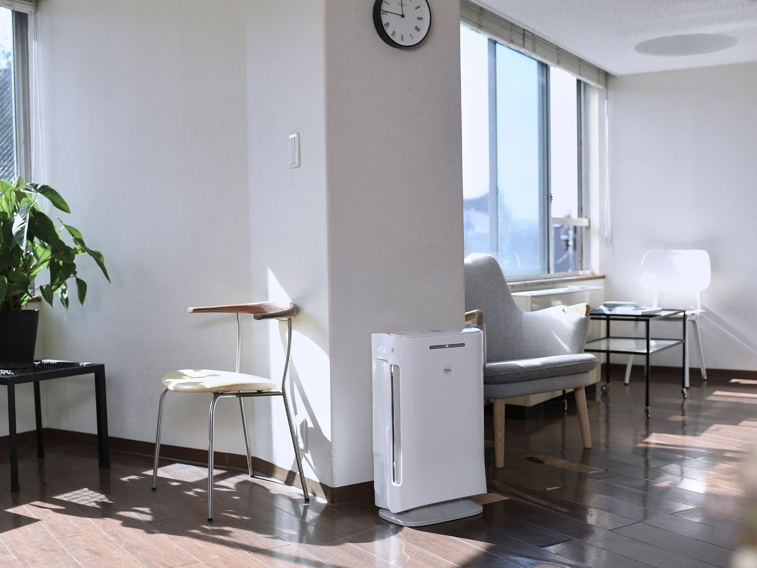 CO2センサー付き空気清浄機｜シロカ