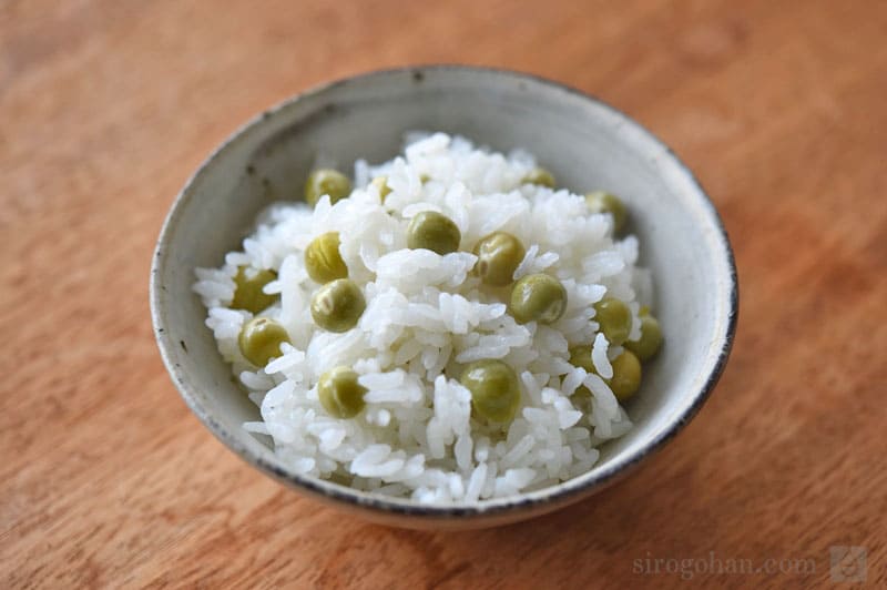 風味が引き立つ！豆ごはんのレシピ/作り方：白ごはん.com