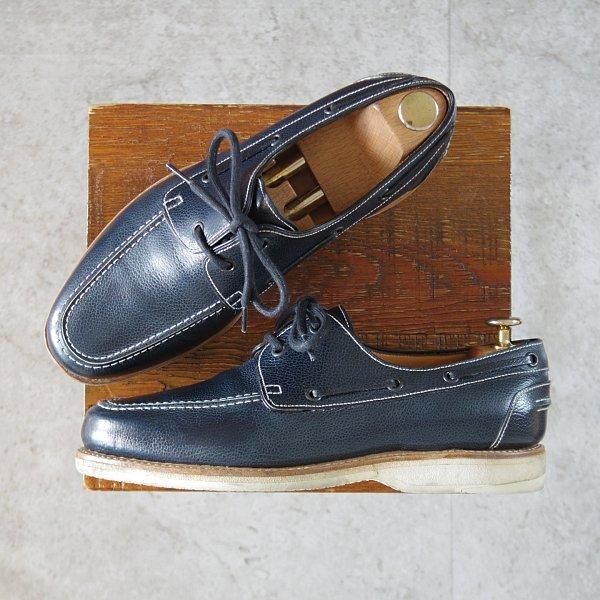 ジョンロブ/MONACO/モナコ/バッファローレザー/水牛革/デッキシューズ