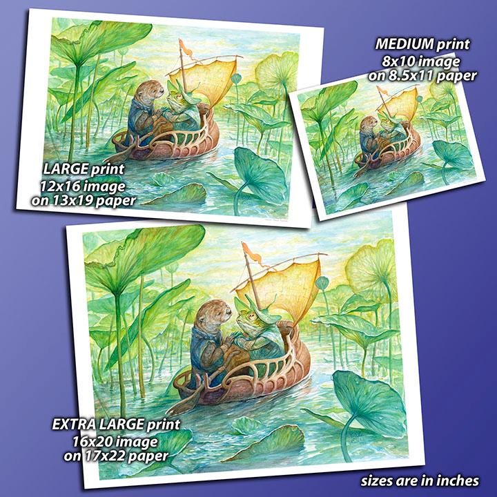 Run Away Together archival print by artist Omar Rayyan – Studio Rayyan