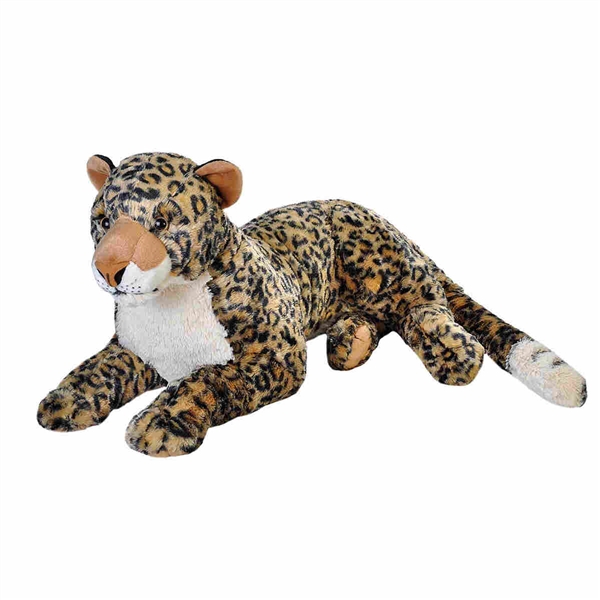 Jumbo African Leopard Stuffed Animal | Cuddlekins by Wild Republic