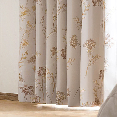 Garden in PARIS ガーデンインパリス 厚地カーテン【AH5001】セシェ