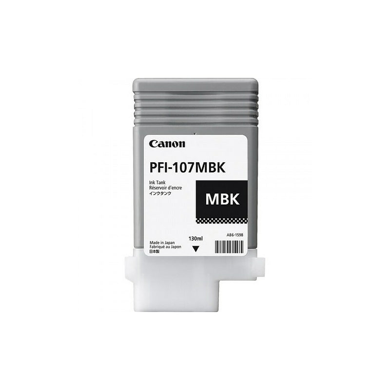 Canon PFI-107 Matte Black Ink Cartridge, 130 ml | staples.ca