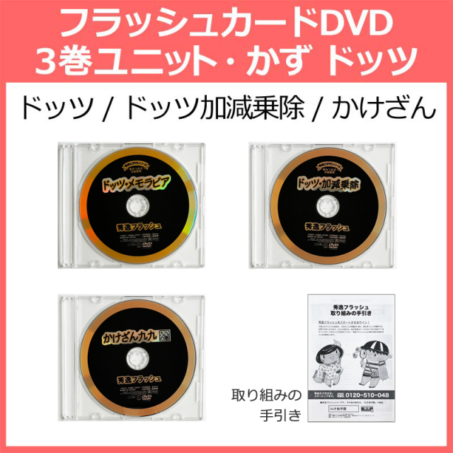 算数 星みつる式家庭療育DVD｜教材一覧【IQ才能学園】