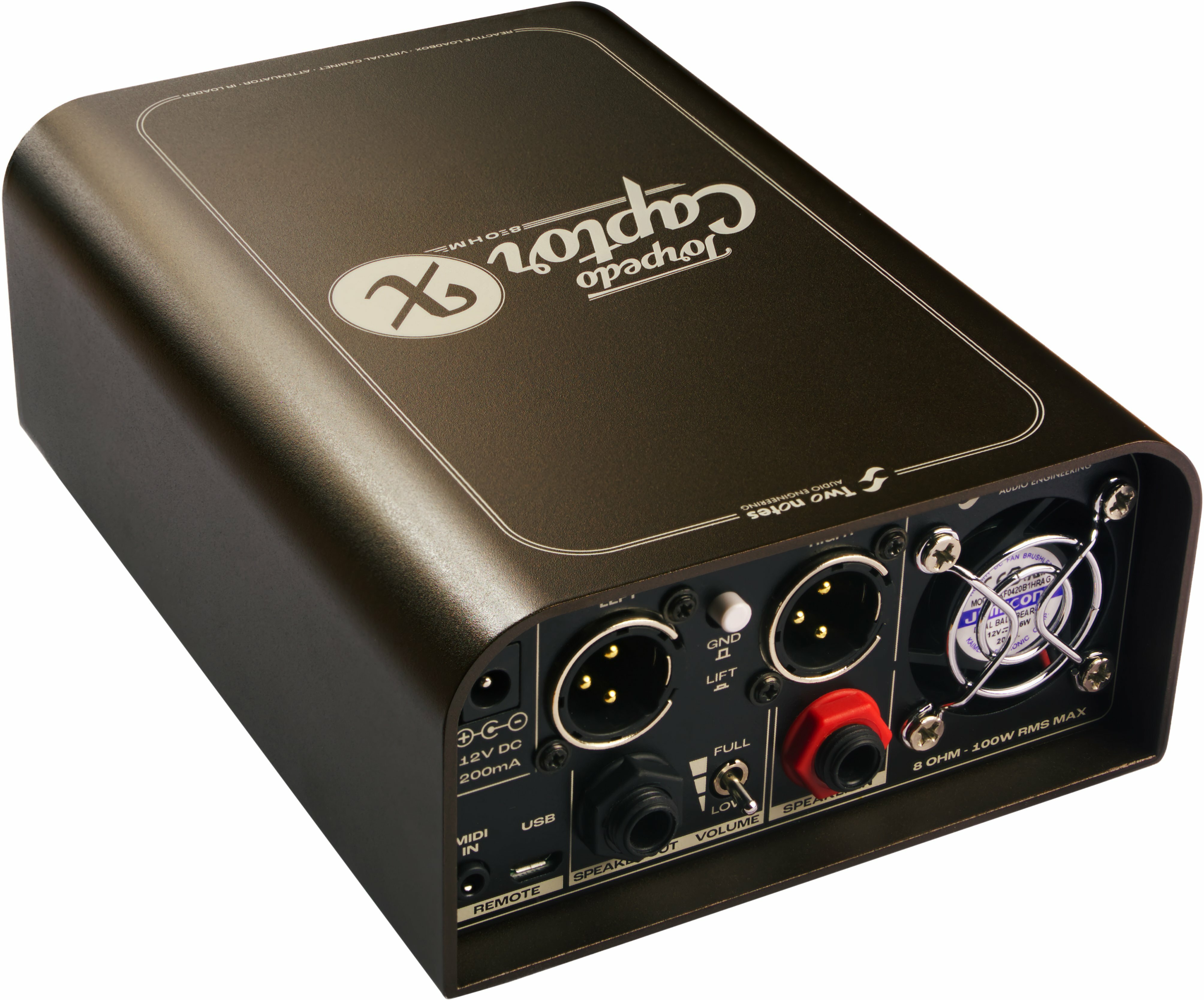 Two notes Torpedo CAPTOR X SE Limited Cabinet simulator