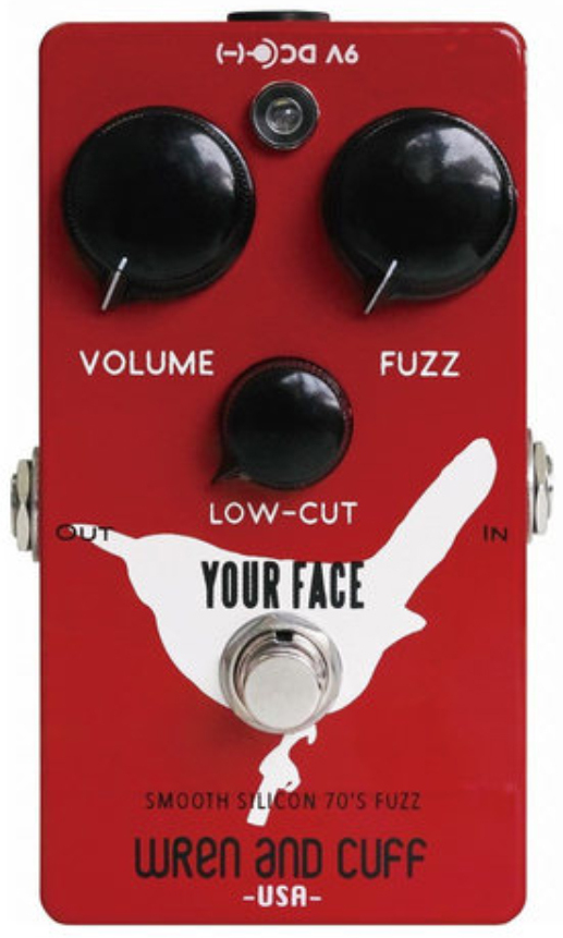 Wren and cuff Your Face 70's Silicon Fuzz Overdrive, distortion