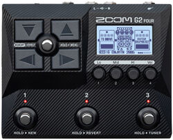 Zoom G2X Four Guitar Multi-Effects Guitar amp modeling simulation