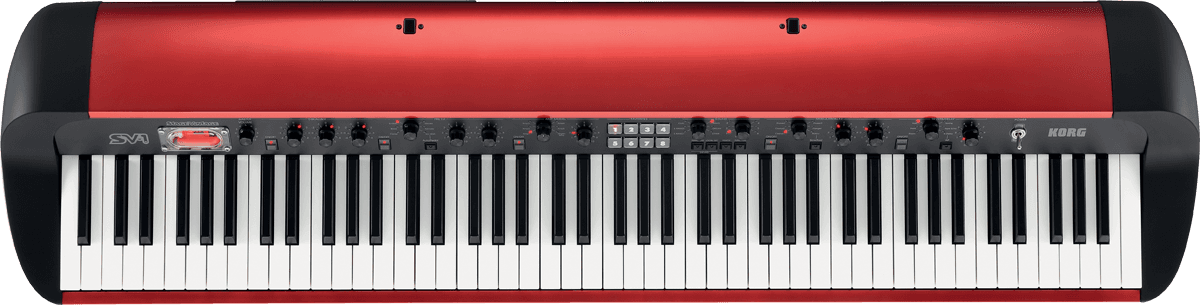 Korg SV1-88-MR - metallic red Stage keyboard