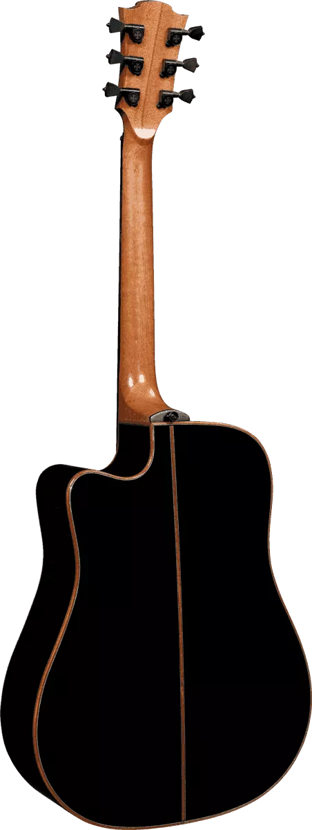 Lag Tramontane T100DCE - black Folk guitar