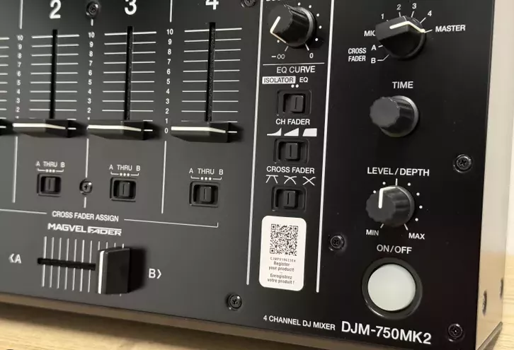 Pioneer dj DJM-750MK2 Dj mixer