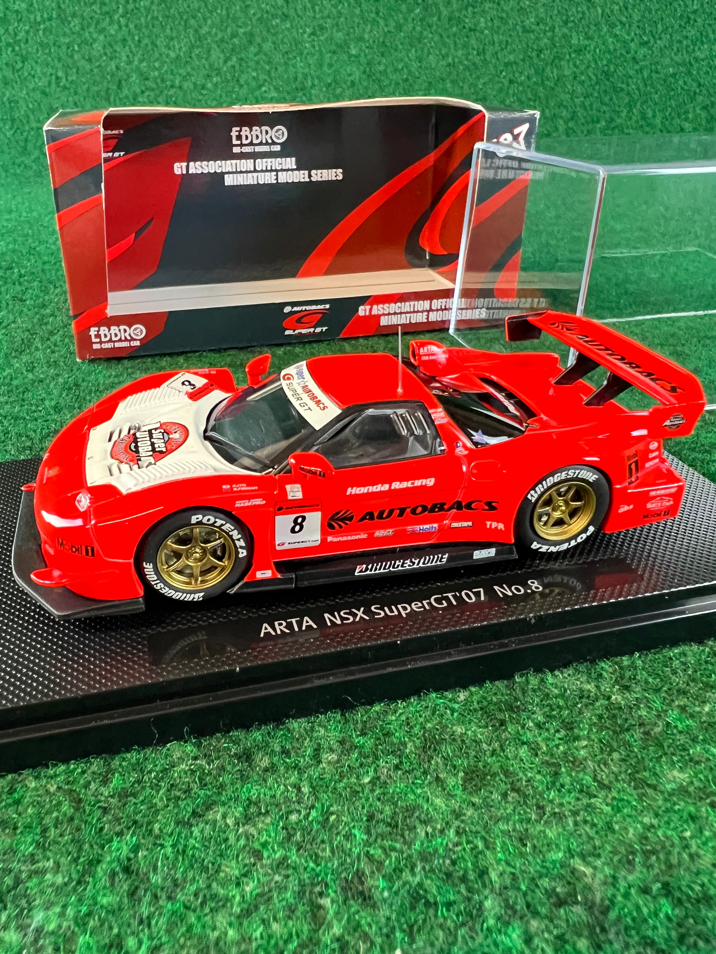 EBBRO - SuperGT 2007 ARTA Honda NSX 1/43 Scale Diecast – Stateside